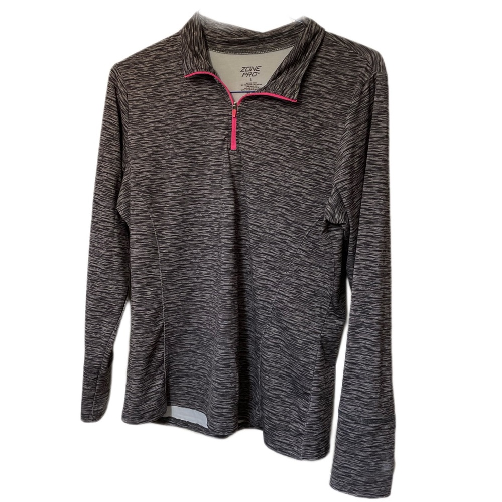 Zone Pro Lightweight Exercise Jacket Gray
